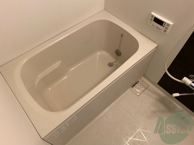 バス・シャワールーム　お風呂はこちらです。ゆったりできそうですね。