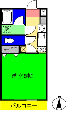 メゾン令和の間取り