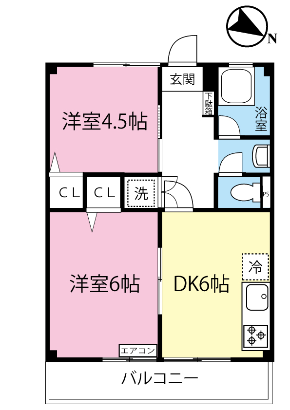 第二松澤ビルの間取り