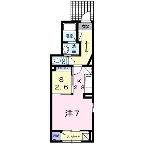 ベル　クローシュの間取り