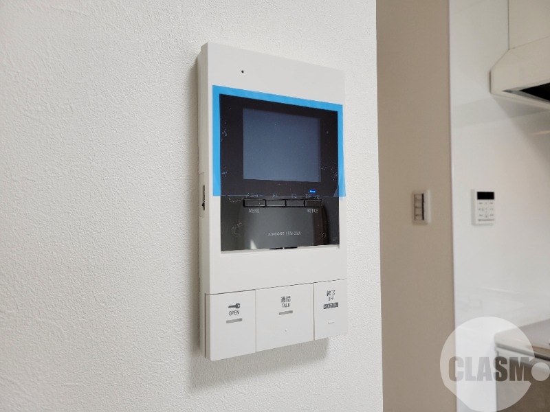 セキュリティ　来訪者が確認できるモニターホン♪