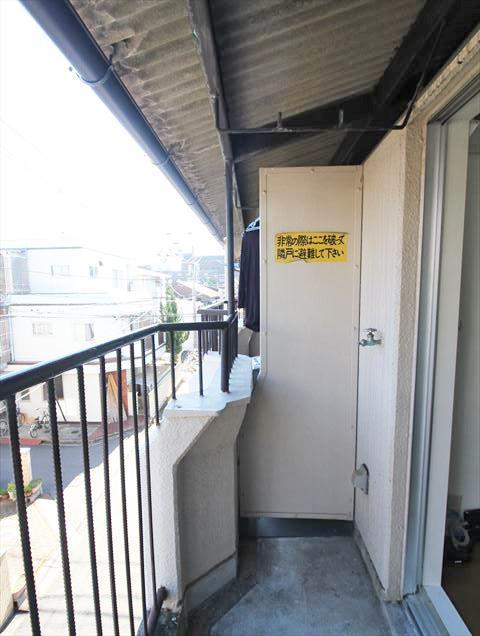 バルコニー　松山市道後樋又　住田マンション　バルコニー