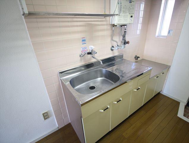 キッチン　松山市道後樋又　住田マンション　キッチン