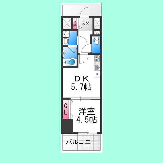 ARCA堺綾之町の間取り写真