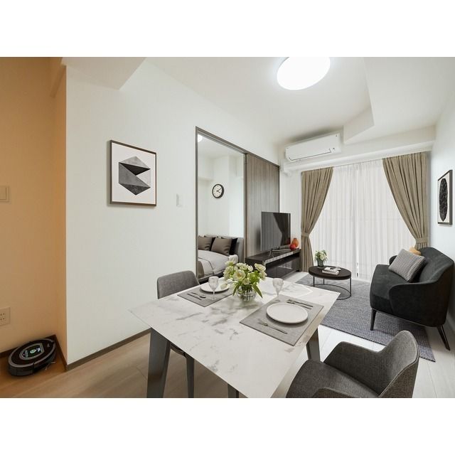 居室・リビング　具・調度品等はCG加工です。実際の賃貸住居には含まれません