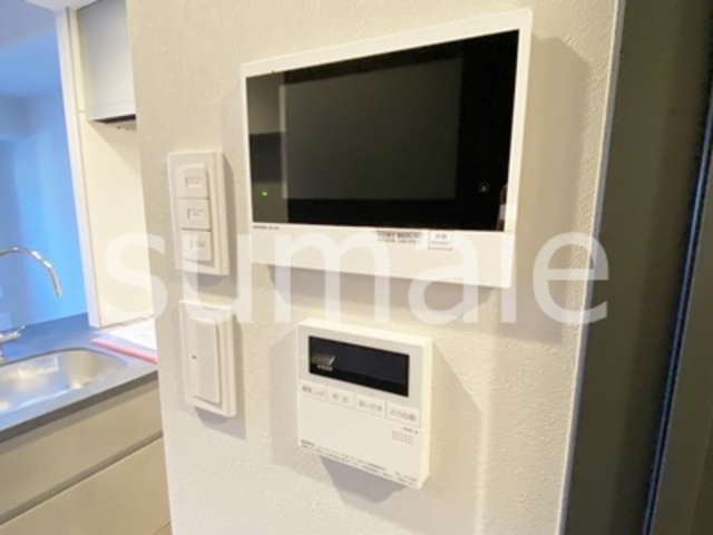 セキュリティ　モニタ付きインターホンです☆