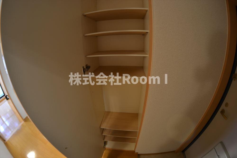 収納　ちょっとした収納スペースも充実しています