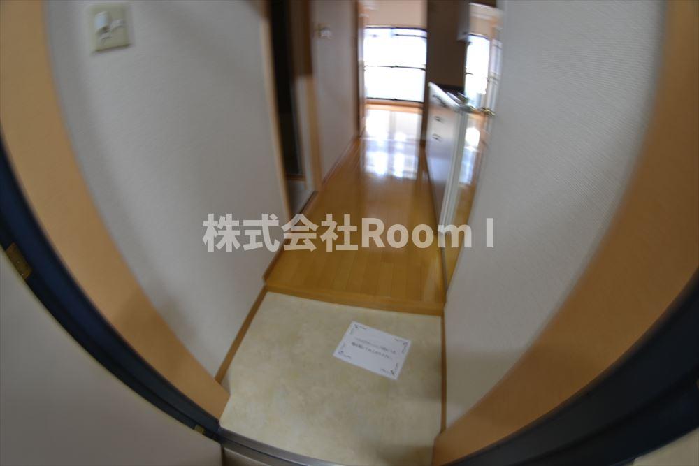 玄関　明るい玄関です