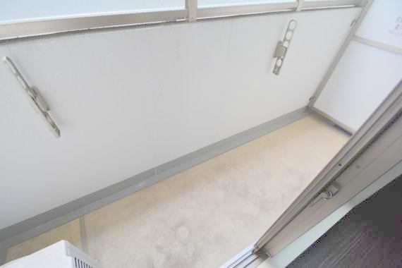 バルコニー　日当たり、風通し共に良好です。