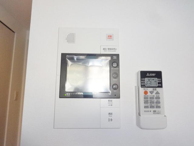セキュリティ　モニター付きオートロックです。