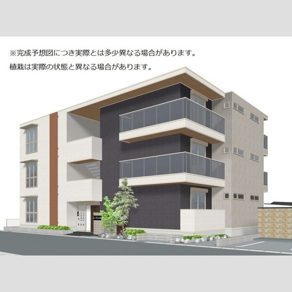 建物外観　外観パース