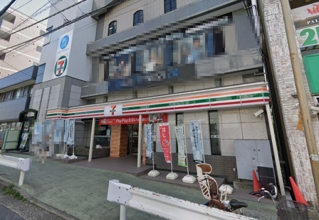 コンビニ　セブンイレブン 新検見川店（コンビニ）まで194m