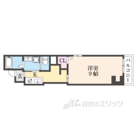 レガリア京都烏丸の間取り写真