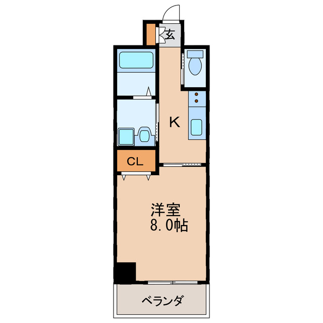 BERG IZUMIの間取り写真