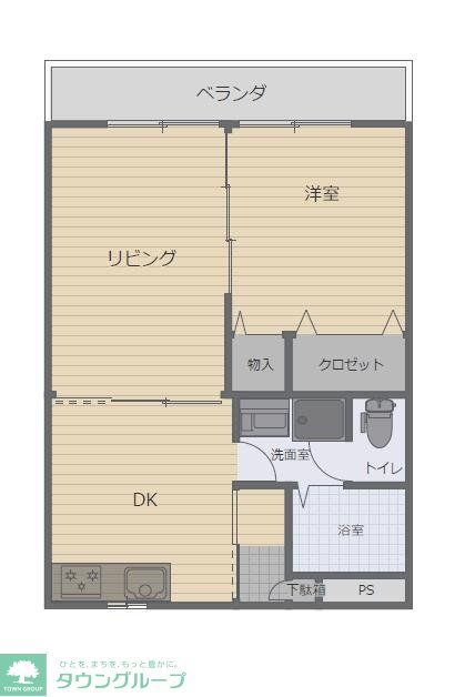 シュトラールの間取り写真