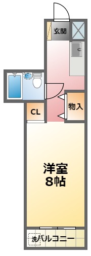 第1冨久井ハイツの間取り写真