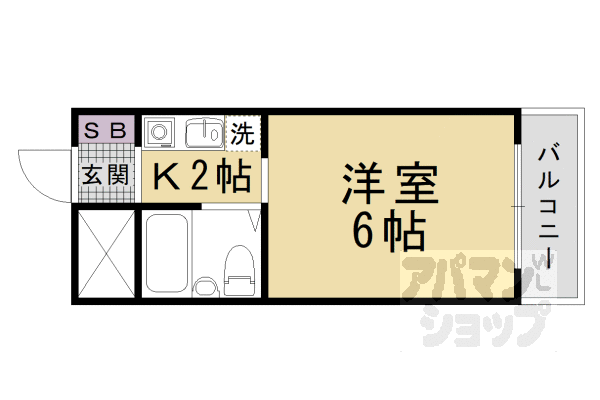 レジデンスWithの間取り写真