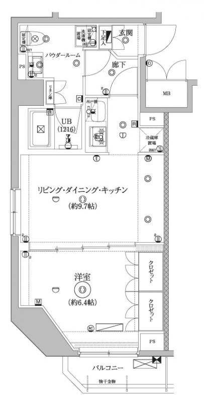 東武伊勢崎線 東向島駅 徒歩9分 9階建 築4年の間取り写真