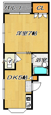 サニーメイトの間取り