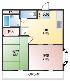 グレース大門の間取り