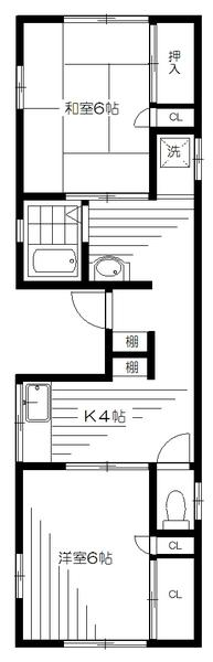 メゾン深沢の間取り