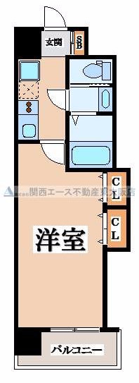 ラグゼ布施北IIの間取り