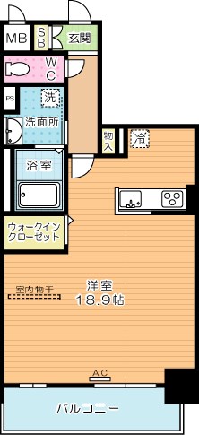 【シズカビルディング白銀の間取り】