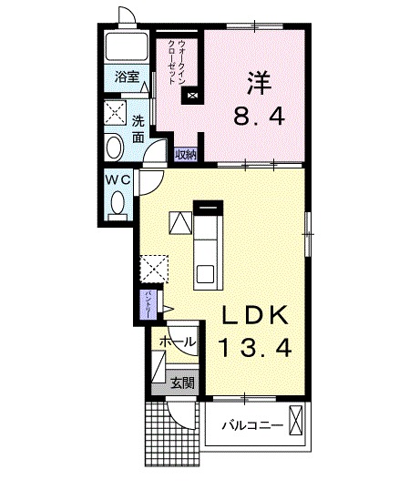 ラブリー・Ｋ　IIIの間取り