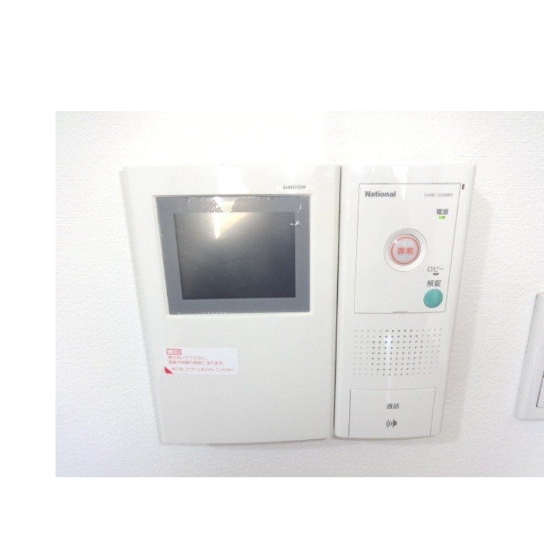 セキュリティ　やっぱり顔が見えるって安心ですよね☆