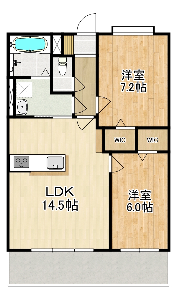 MODERN PALAZZO文教の間取り