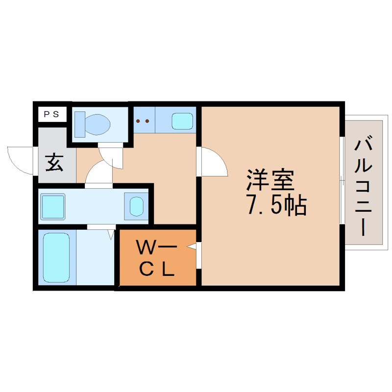 アルテール守山の間取り