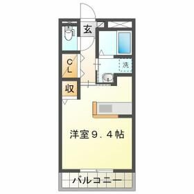 亀山市川崎町のマンションの間取り