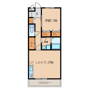 Ａｕｂｅｒｇｅ　Ｎａｇｏｙａ（オーベルジュ　ナゴヤ）の間取り