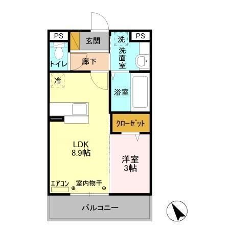 サクラテラス自由ヶ丘の間取り