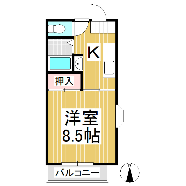 アグリア２１の間取り