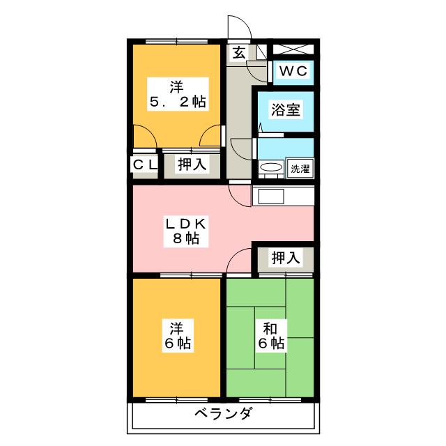 モラールの間取り