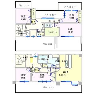 サムティレジデンス東山公園の間取り