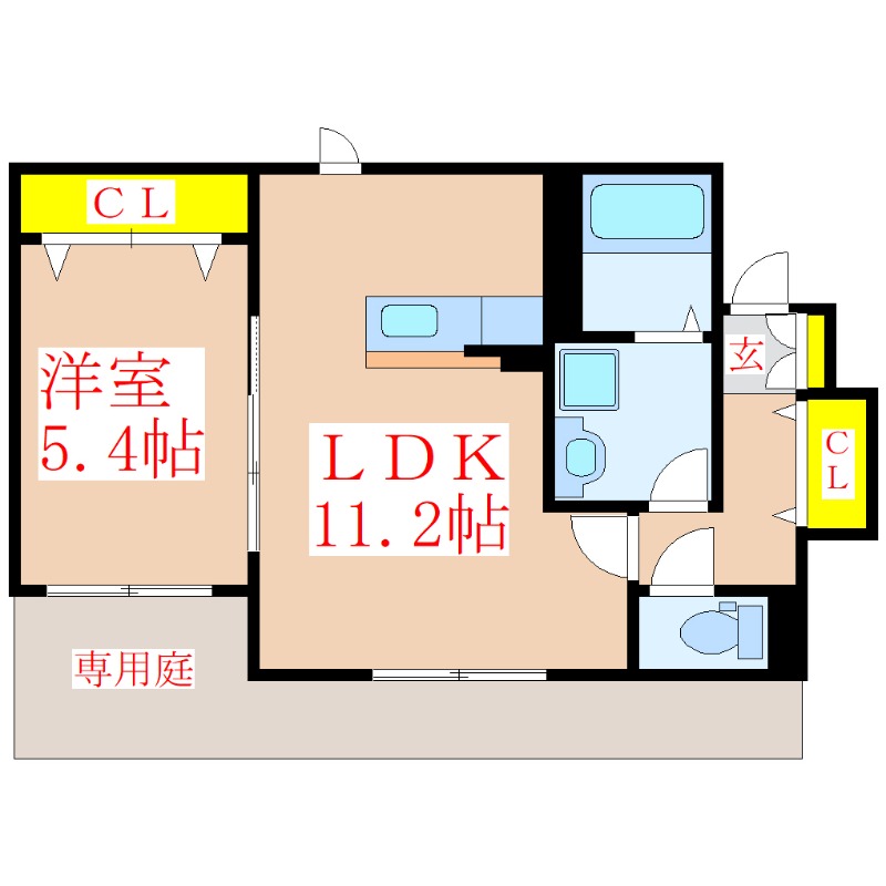 ファミールの間取り