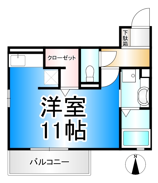 グランスクエア　I番館の間取り