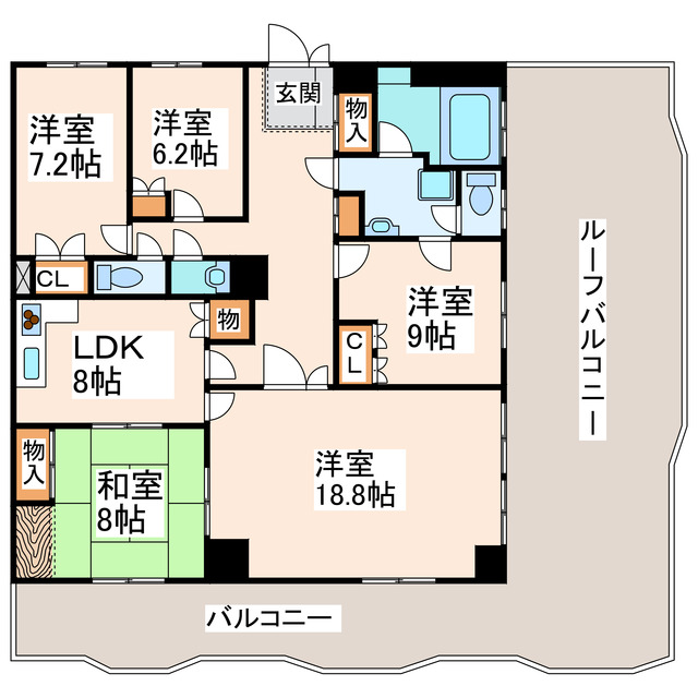 UCレジデンス小沢町の間取り