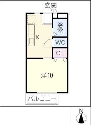 サンビレッジ大垣ＡＢＣの間取り