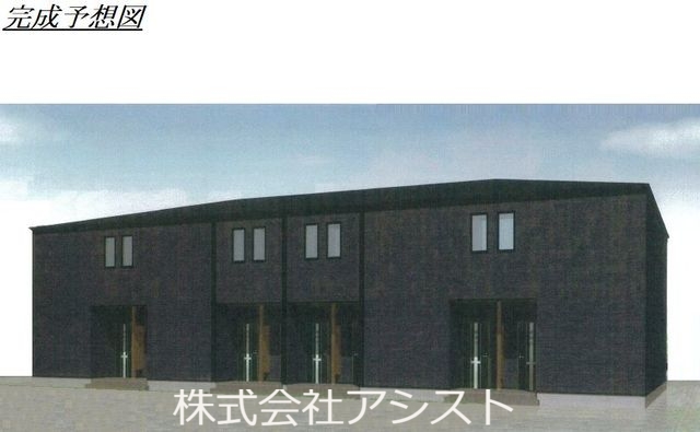 田川市大字奈良のアパートの建物外観