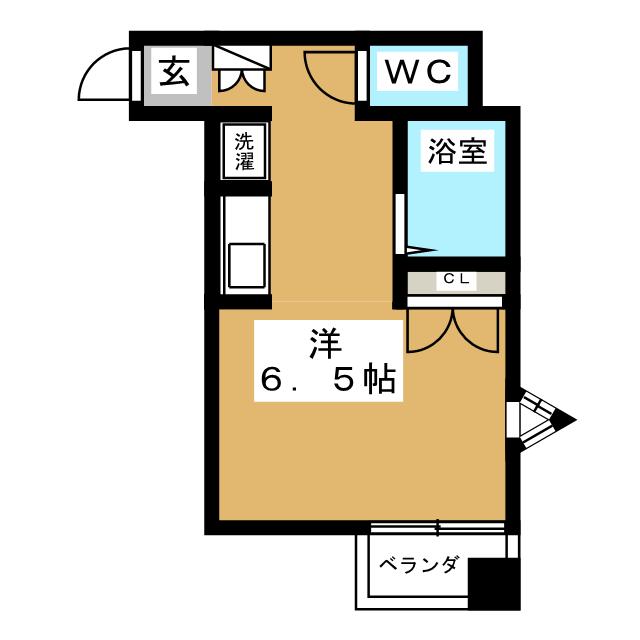 エミュウビル西千葉の間取り