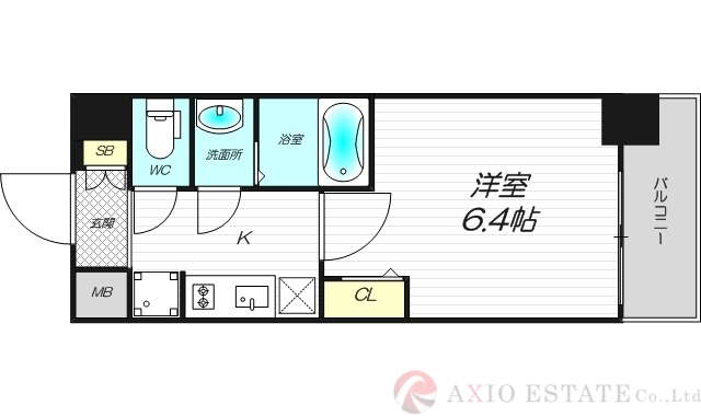 プレサンス西中島南方セレストの間取り