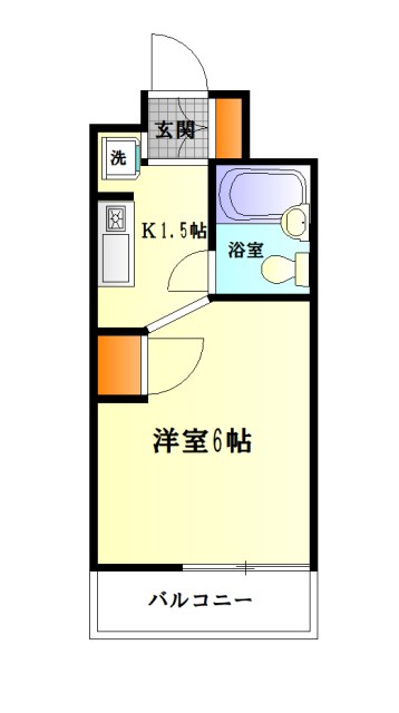 ヴァンハウス北久里浜の間取り