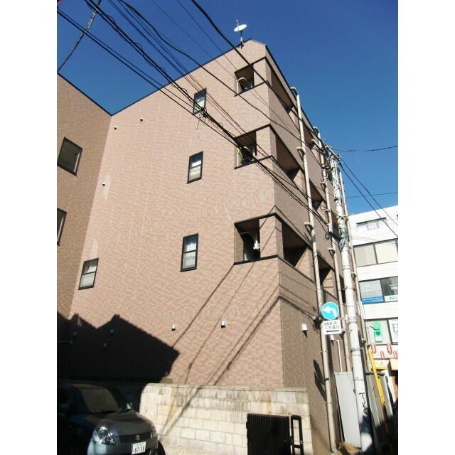 【日野市高幡のマンションの建物外観】