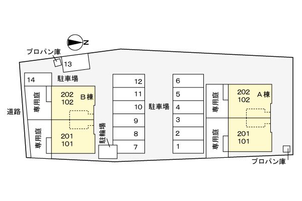 【南さつま市加世田川畑のアパートのその他】