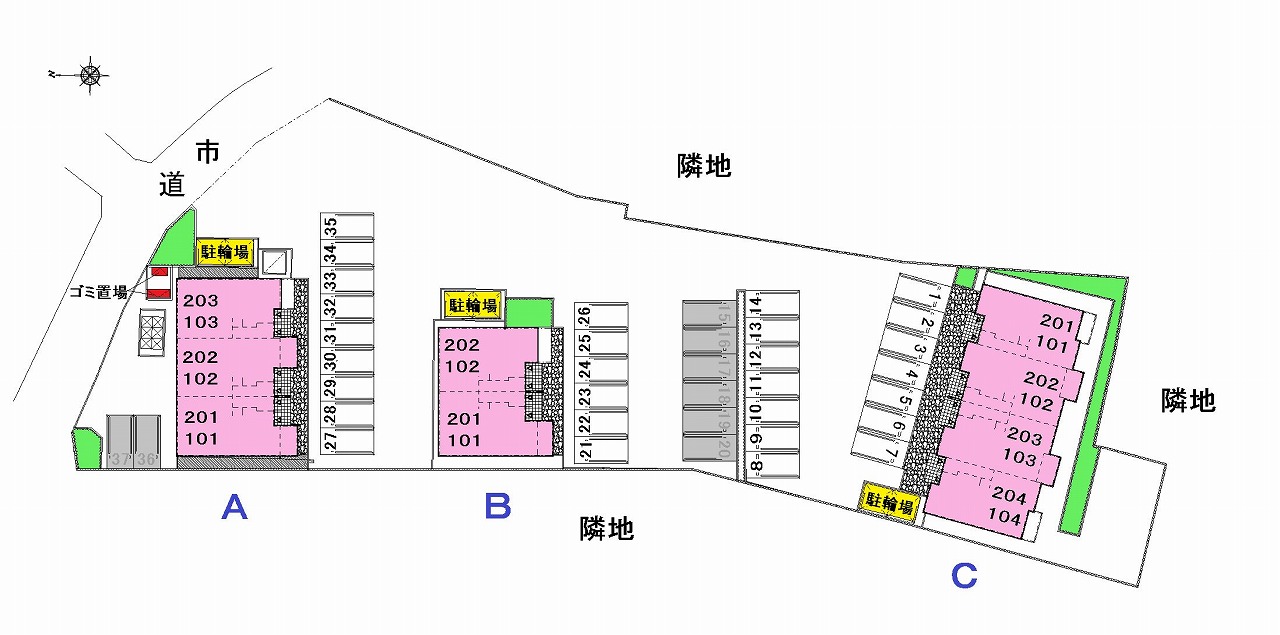 【旭市ハ　2017年築2LDKのその他】