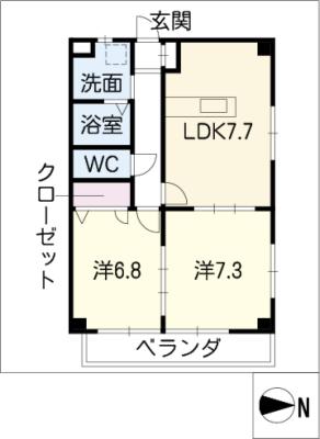 ラ・プロスペリテの間取り