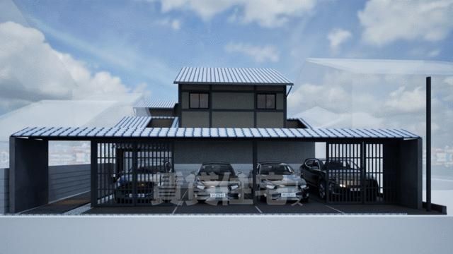 建物外観　完成予想図